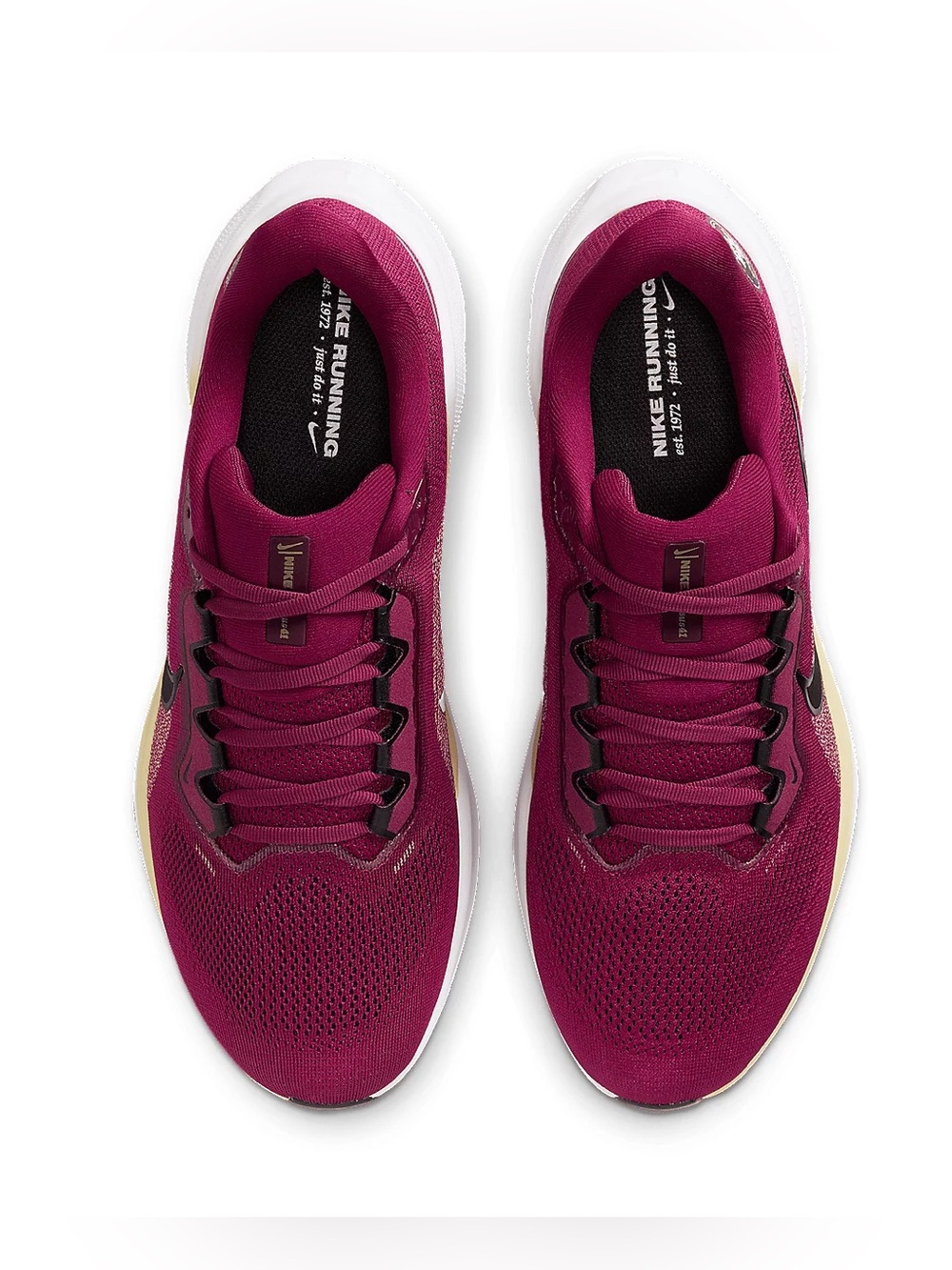 Unisex Nike Garnet Florida State Seminoles Zoom Pegasus 41 Running Shoes NWOB - Picture 2 of 8